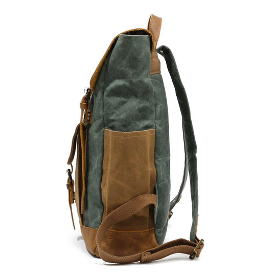 Maven | Vintage Canvas-Lederrucksack