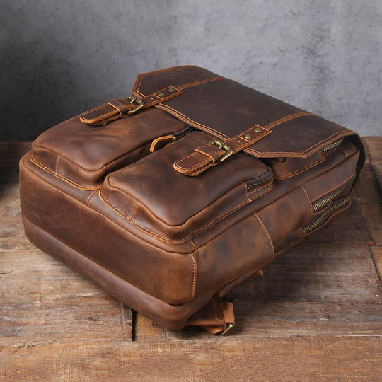 Elan | Vintage-Lederrucksack