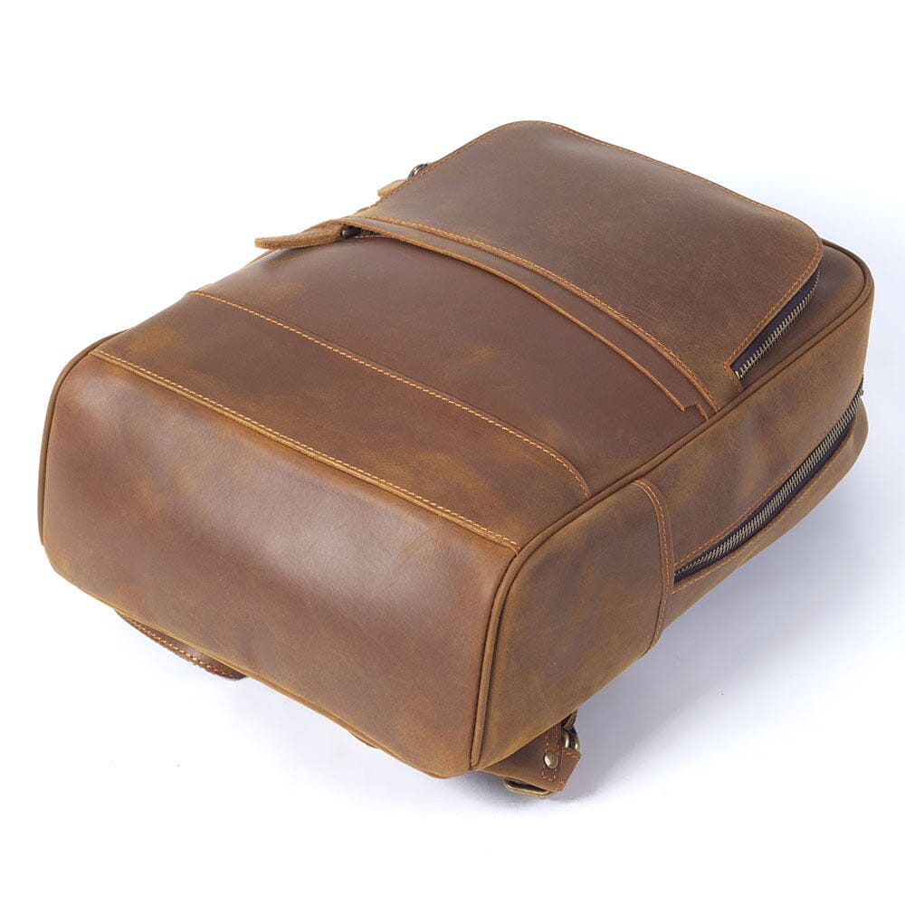 Callen | Elegantes Leder-Laptop-Rucksack