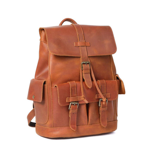 Velare | Leder-Laptop-Rucksack