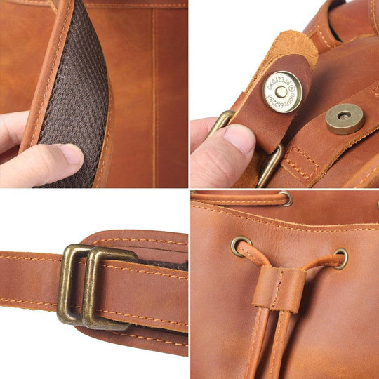 Caelan | Vintage-Lederrucksack