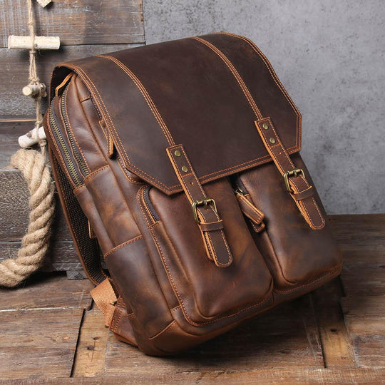 Elan | Vintage-Lederrucksack