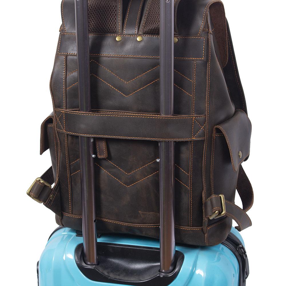Velare | Leder-Laptop-Rucksack