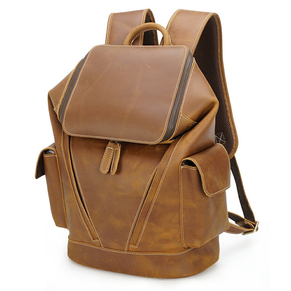 Elias | Weicher Vintage-Lederrucksack