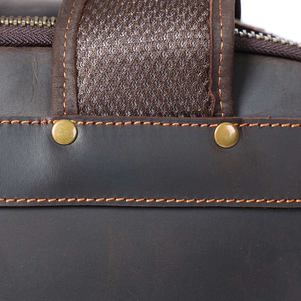 Ellis | Vintage-Leder-Laptop-Rucksack