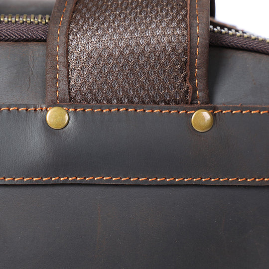 Ellis | Vintage-Leder-Laptop-Rucksack