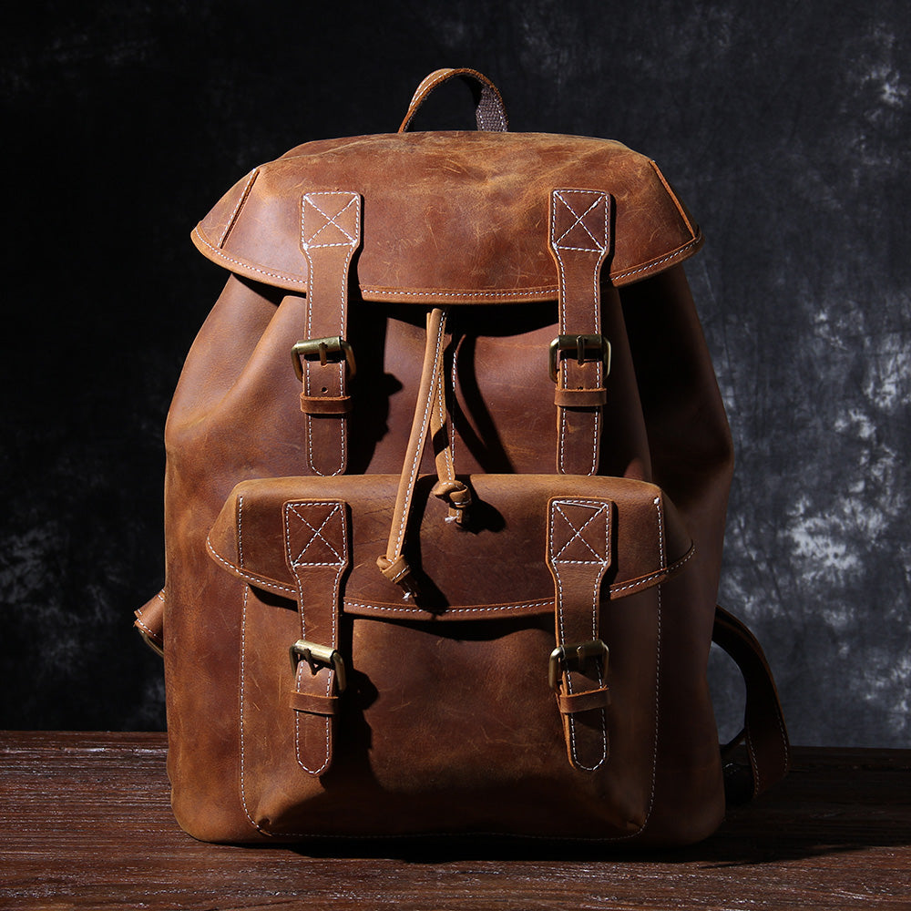 Bryn | Vintage-Lederrucksack