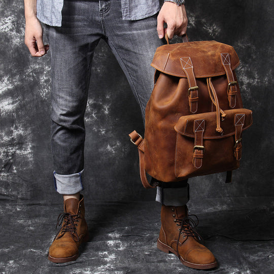 Bryn | Vintage-Lederrucksack