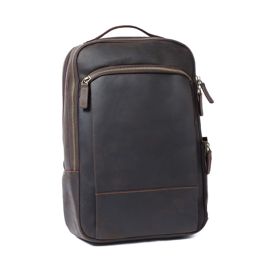 Ellis | Vintage-Leder-Laptop-Rucksack