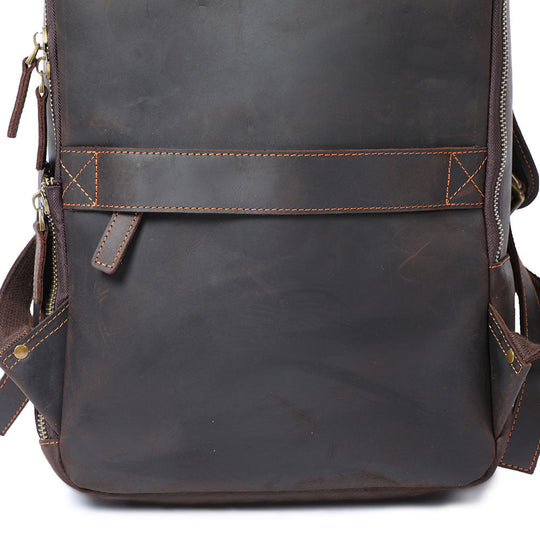 Ellis | Vintage-Leder-Laptop-Rucksack