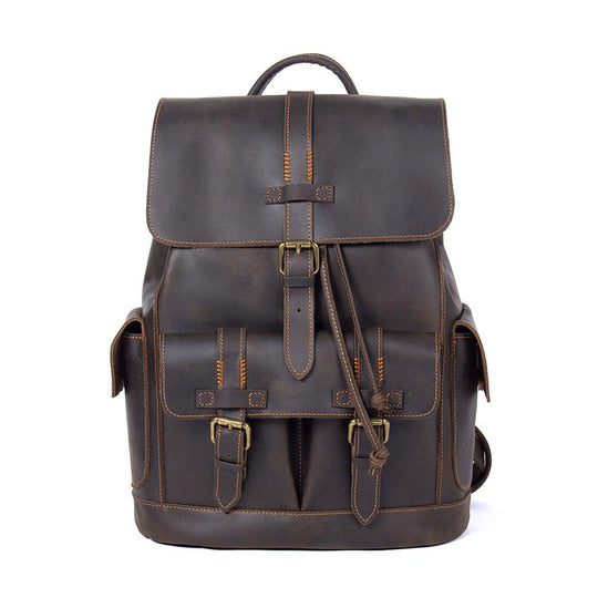 Velare | Leder-Laptop-Rucksack
