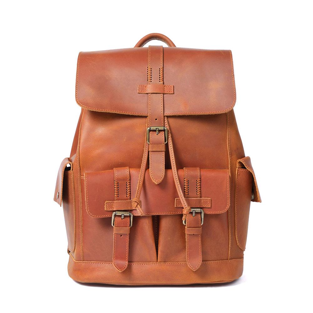 Velare | Leder-Laptop-Rucksack