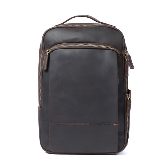 Ellis | Vintage-Leder-Laptop-Rucksack