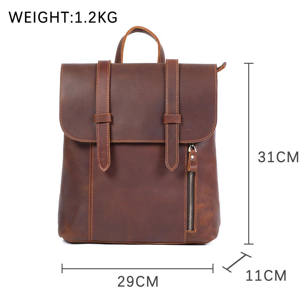 Mavi | Kompakter Lederrucksack