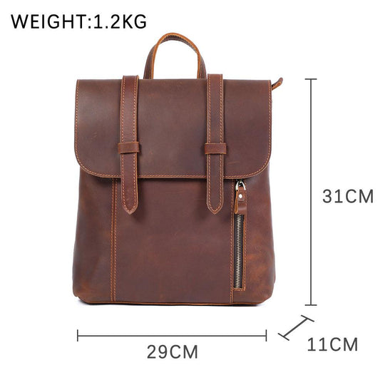 Mavi | Kompakter Lederrucksack
