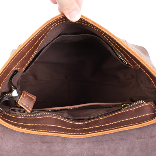 Mavi | Kompakter Lederrucksack