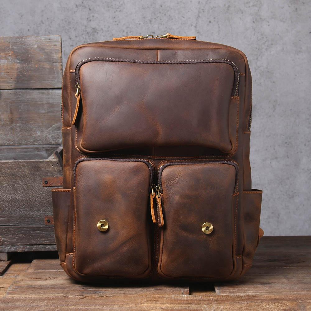 Elan | Vintage-Lederrucksack