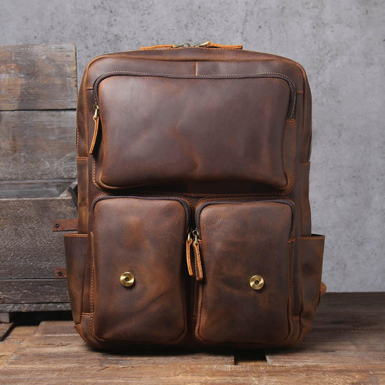Elan | Vintage-Lederrucksack