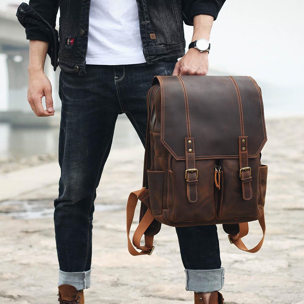 Elan | Vintage-Lederrucksack