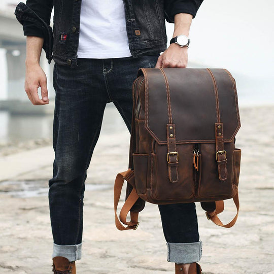 Elan | Vintage-Lederrucksack