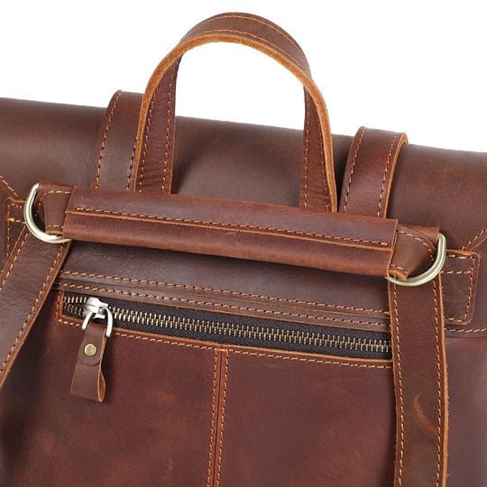 Mavi | Kompakter Lederrucksack