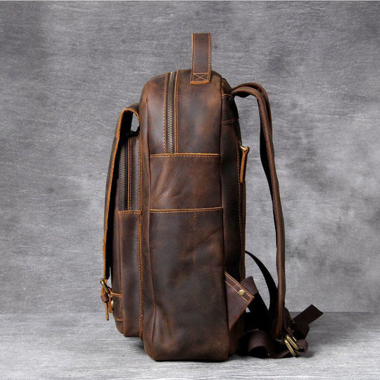 Ezren | Vintage-Lederrucksack