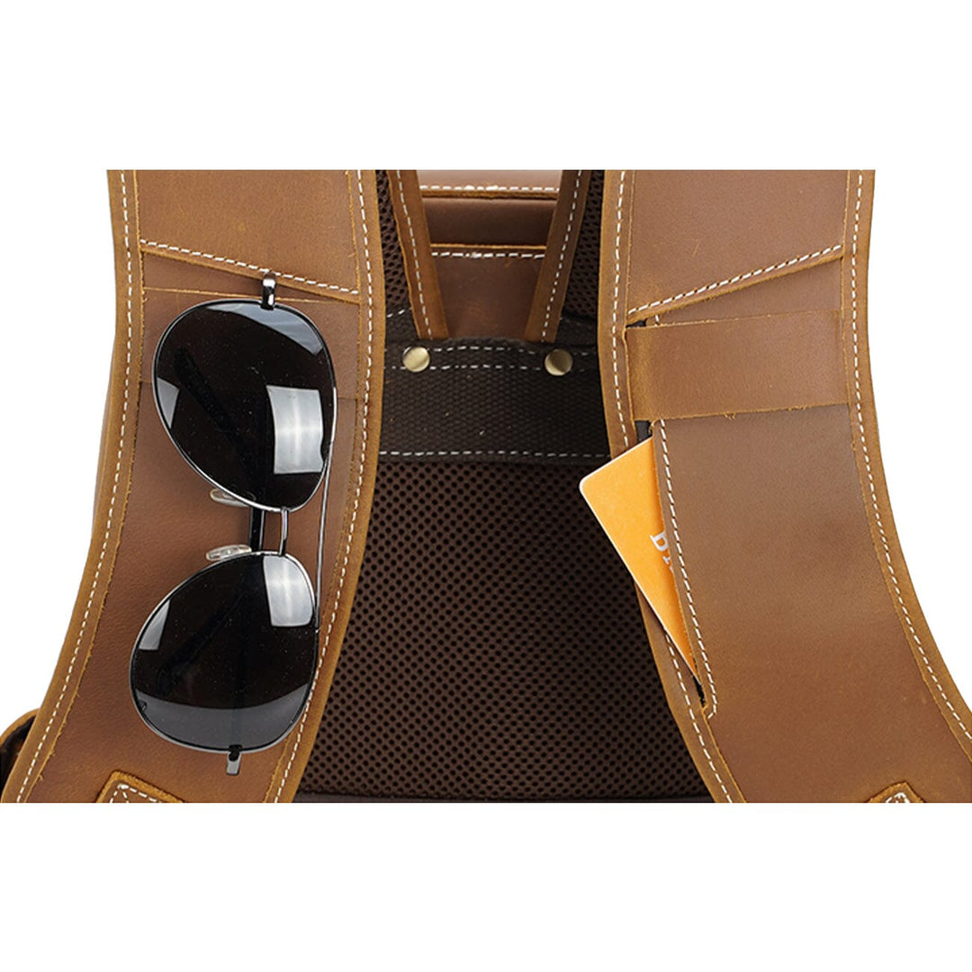 Elias | Weicher Vintage-Lederrucksack