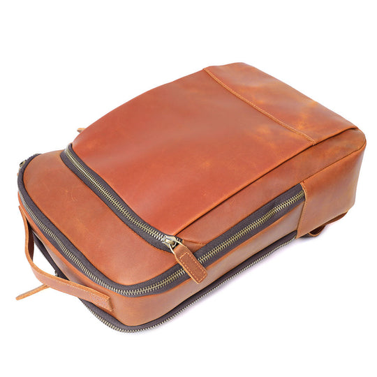 Ellis | Vintage-Leder-Laptop-Rucksack
