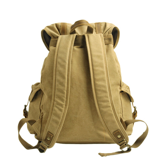 Montis | Vintage Canvas Lederrucksack
