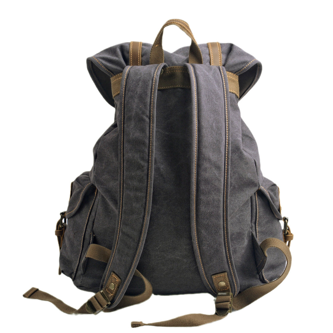 Montis | Vintage Canvas Lederrucksack