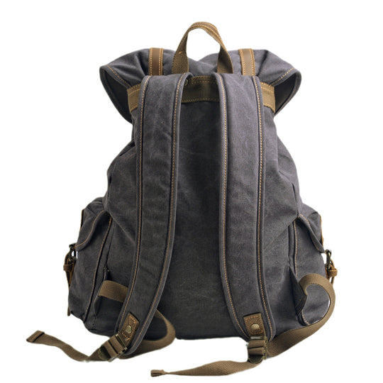 Montis | Vintage Canvas Lederrucksack