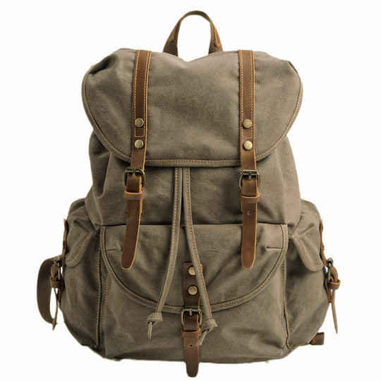 Montis | Vintage Canvas Lederrucksack