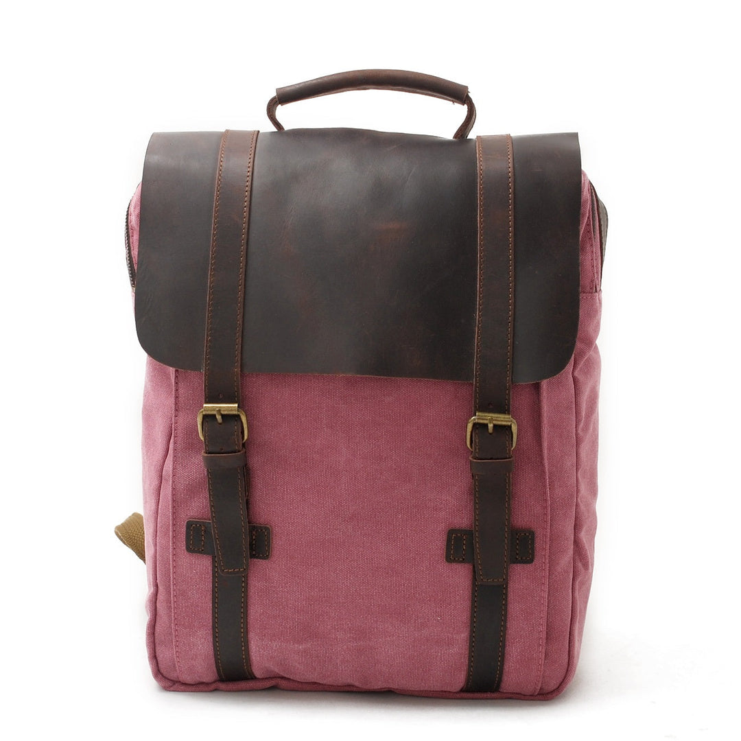 Fenric | Vintage-Tasche aus Canvas und Leder