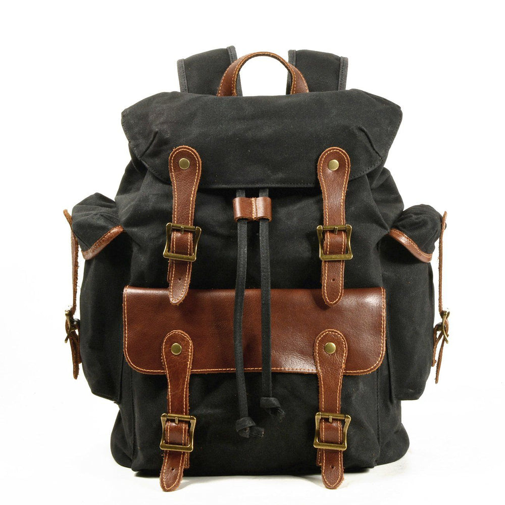 Everest | Vintage Canvas Lederrucksack