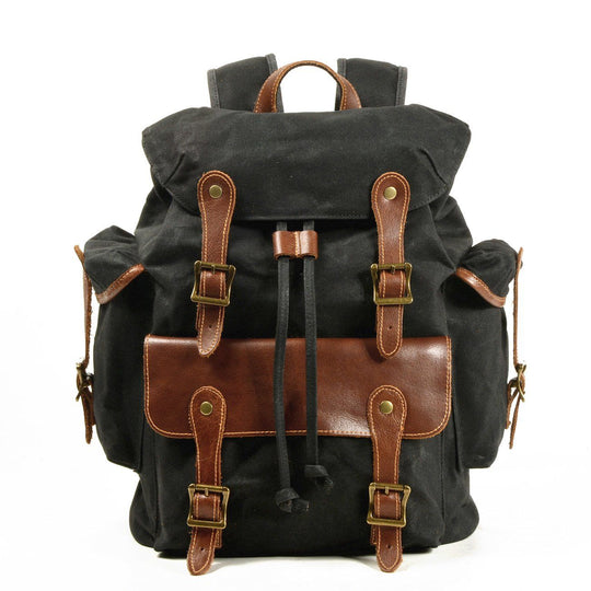 Everest | Vintage Canvas Lederrucksack