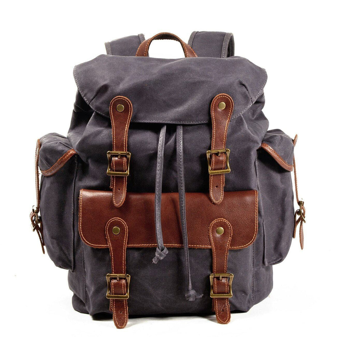 Everest | Vintage Canvas Lederrucksack