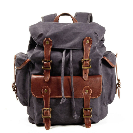 Everest | Vintage Canvas Lederrucksack