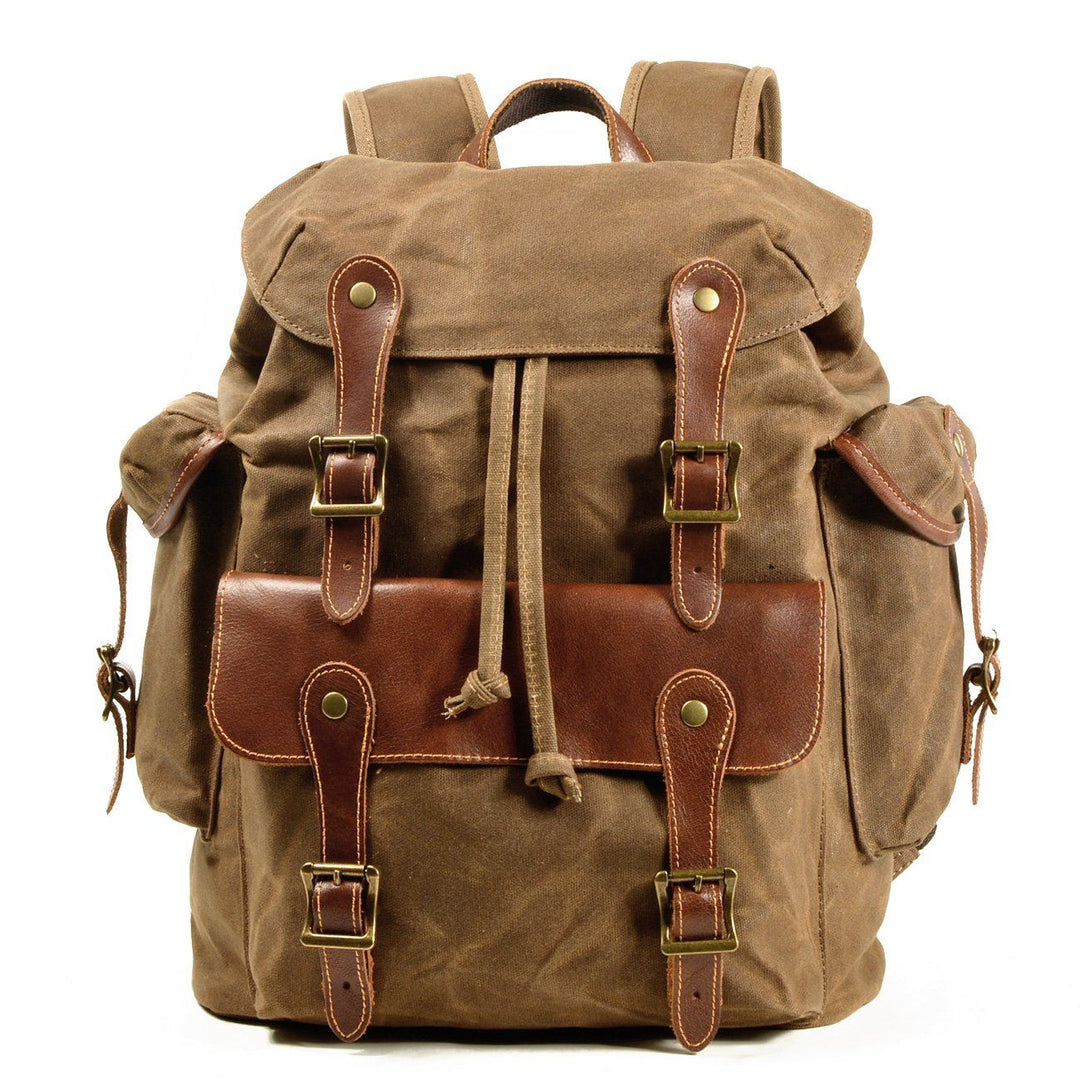 Everest | Vintage Canvas Lederrucksack