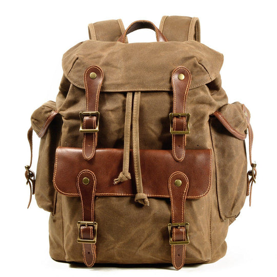 Everest | Vintage Canvas Lederrucksack