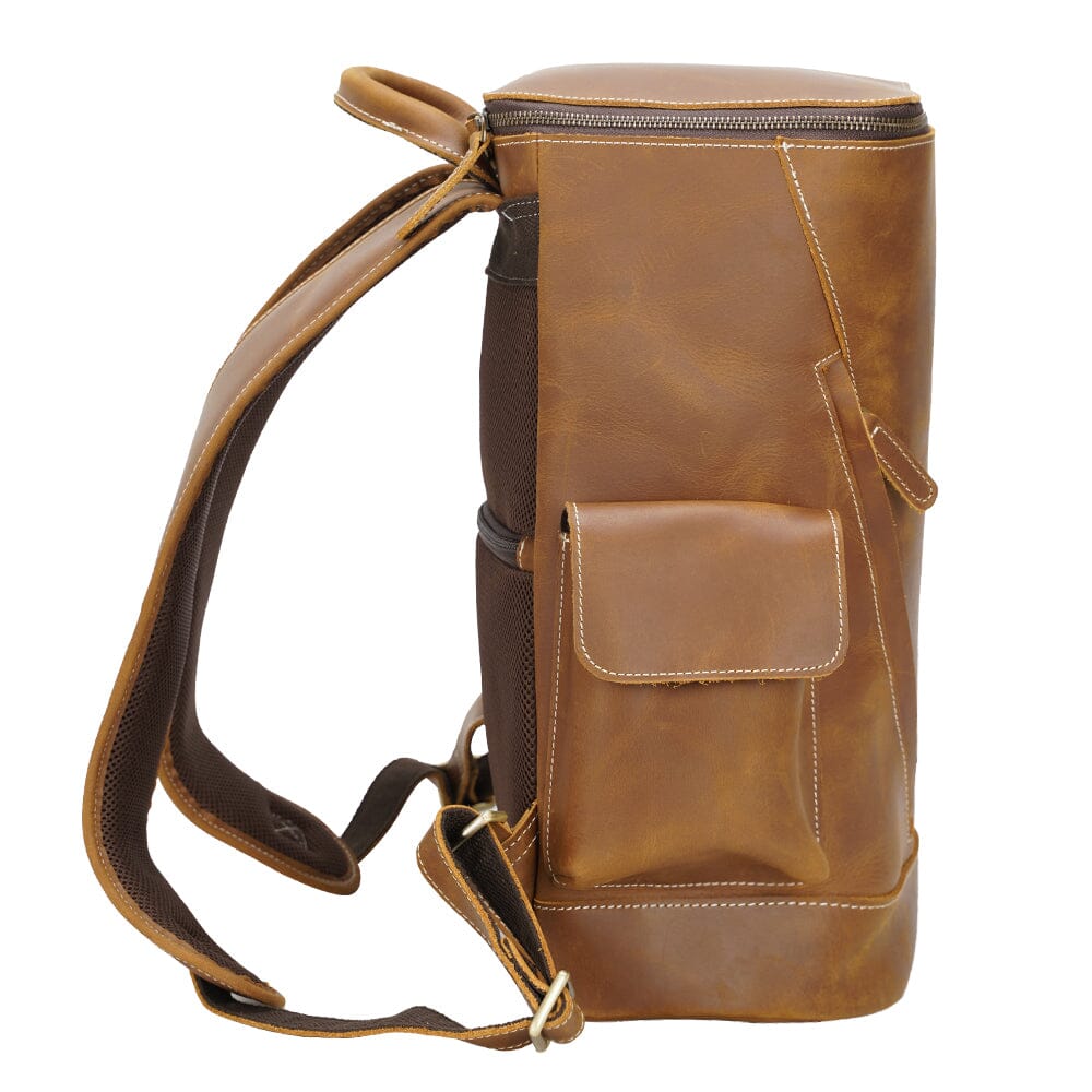 Elias | Weicher Vintage-Lederrucksack