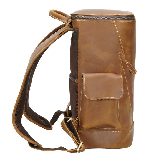 Elias | Weicher Vintage-Lederrucksack
