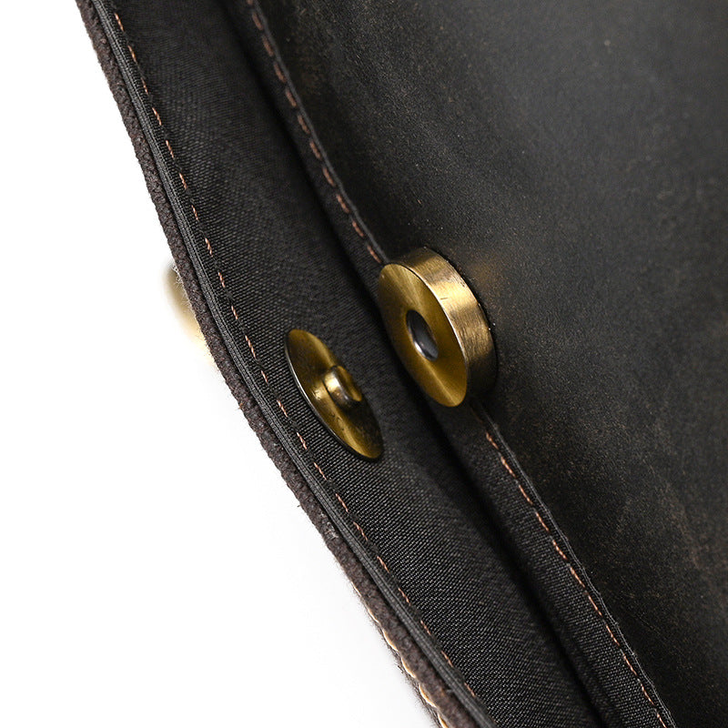 Eris | Vintage-Leder-Rucksack mit abnehmbaren Trägern
