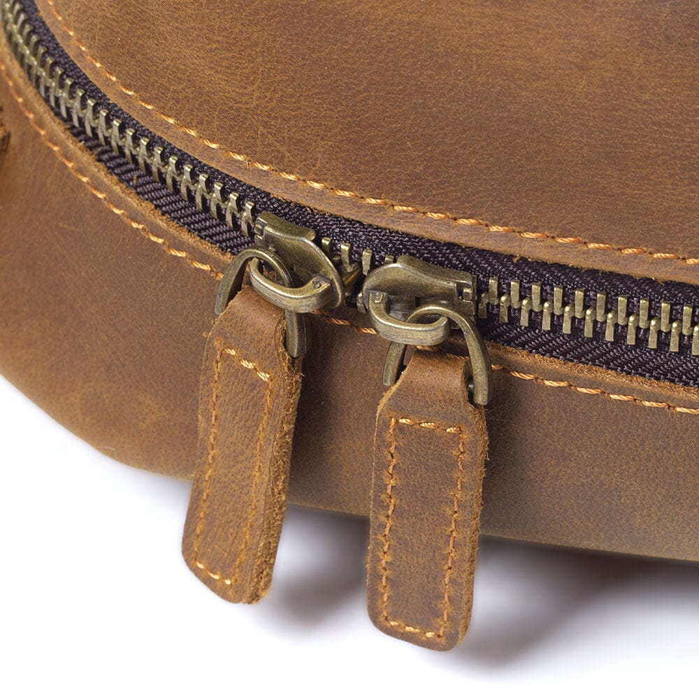 Callen | Elegantes Leder-Laptop-Rucksack