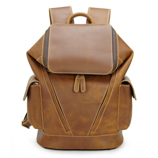 Elias | Weicher Vintage-Lederrucksack