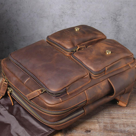 Elan | Vintage-Lederrucksack
