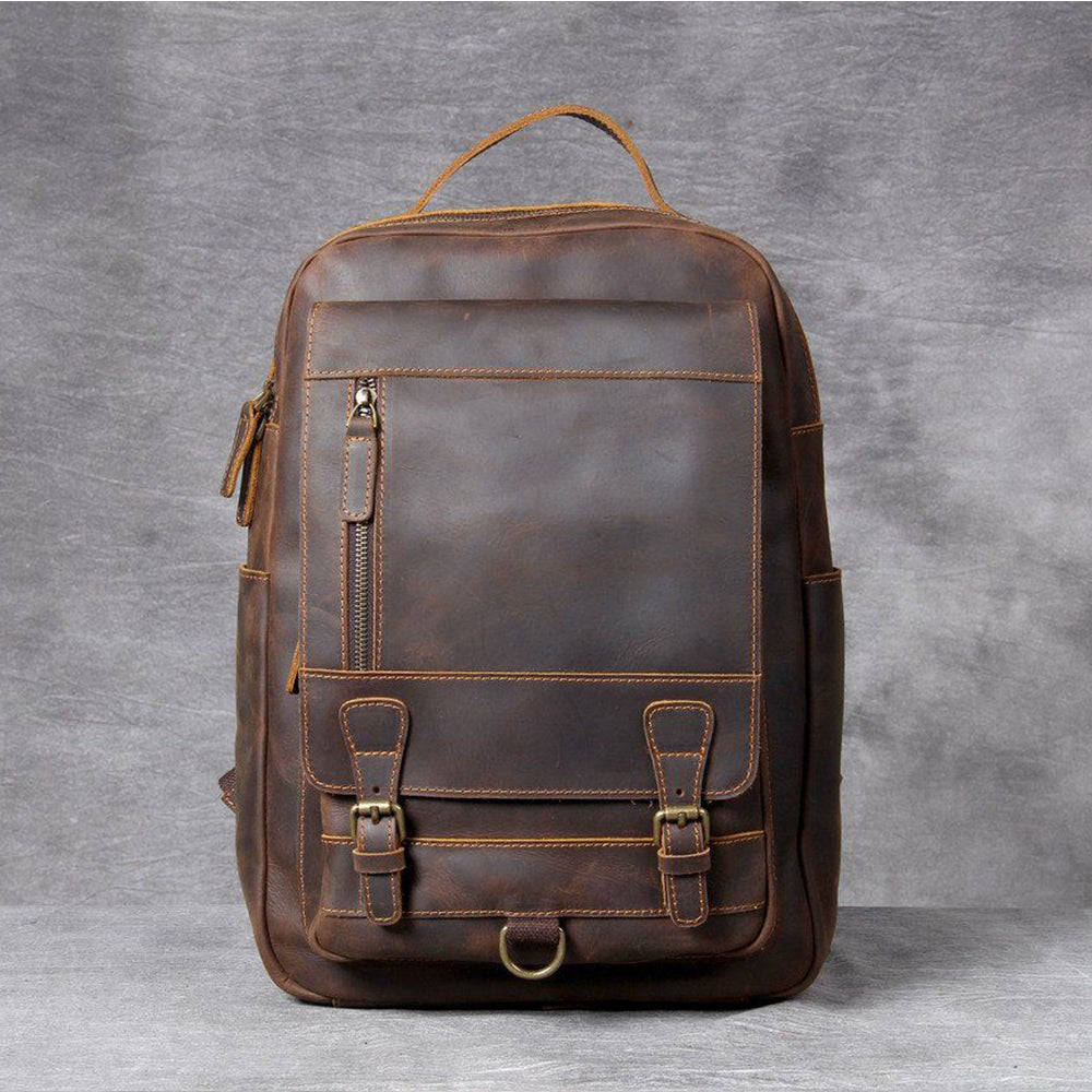 Ezren | Vintage-Lederrucksack