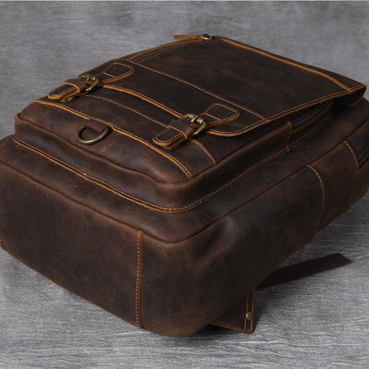 Ezren | Vintage-Lederrucksack