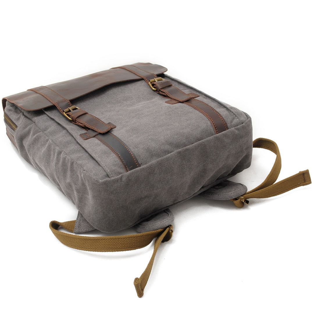 Fenric | Vintage-Tasche aus Canvas und Leder