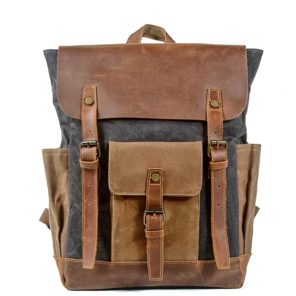 Maven | Vintage Canvas-Lederrucksack