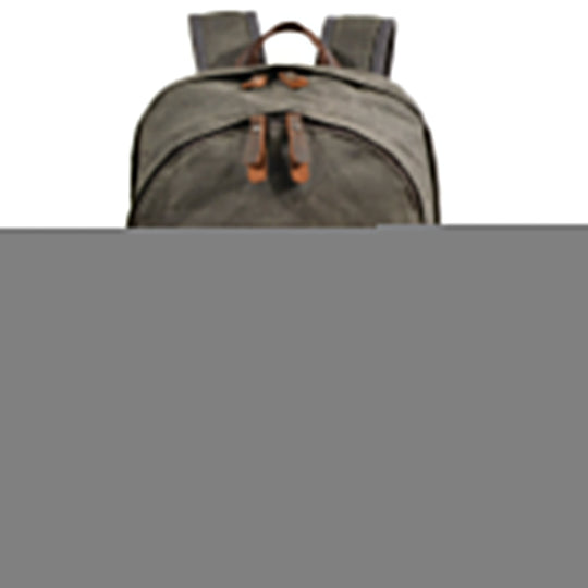 Strathmore | Vintage-Buchertasche aus gewachstem Canvas und Leder